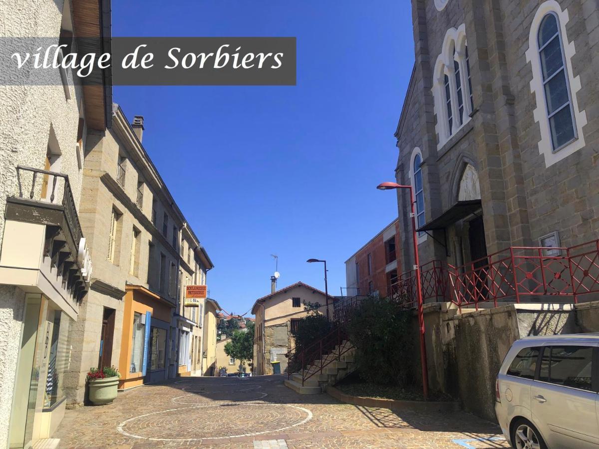 Les Combles D Agate Apartment Sorbiers  Bagian luar foto